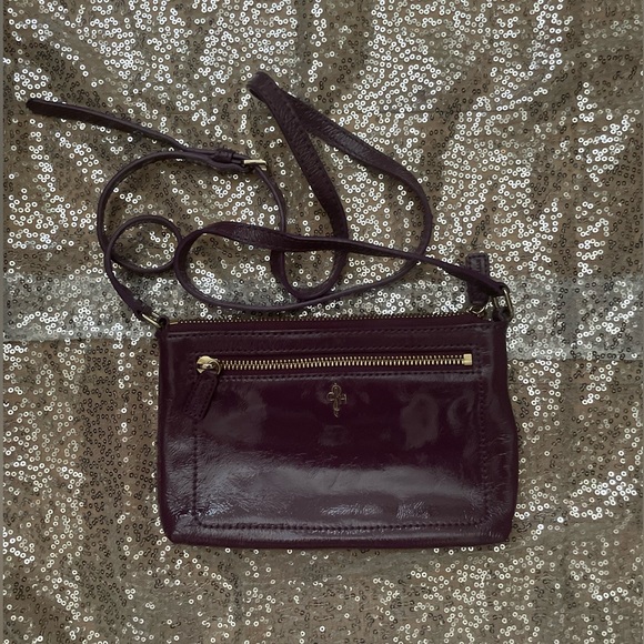 Cole Haan Patent Leather Mini Crossbody - Picture 1 of 5